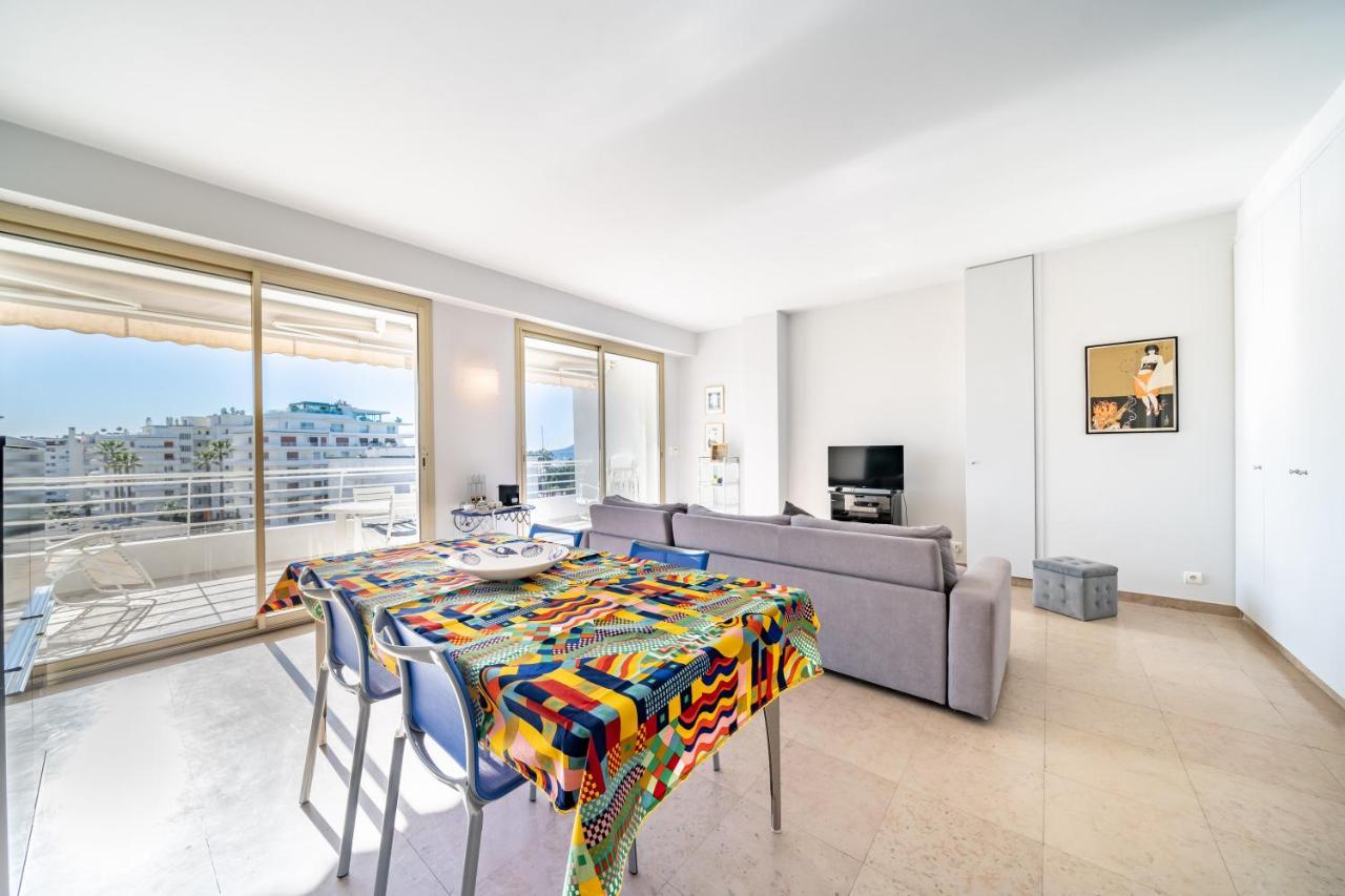 Palm Beach- Free Wifi- Parking- Sea View Cannes Esterno foto