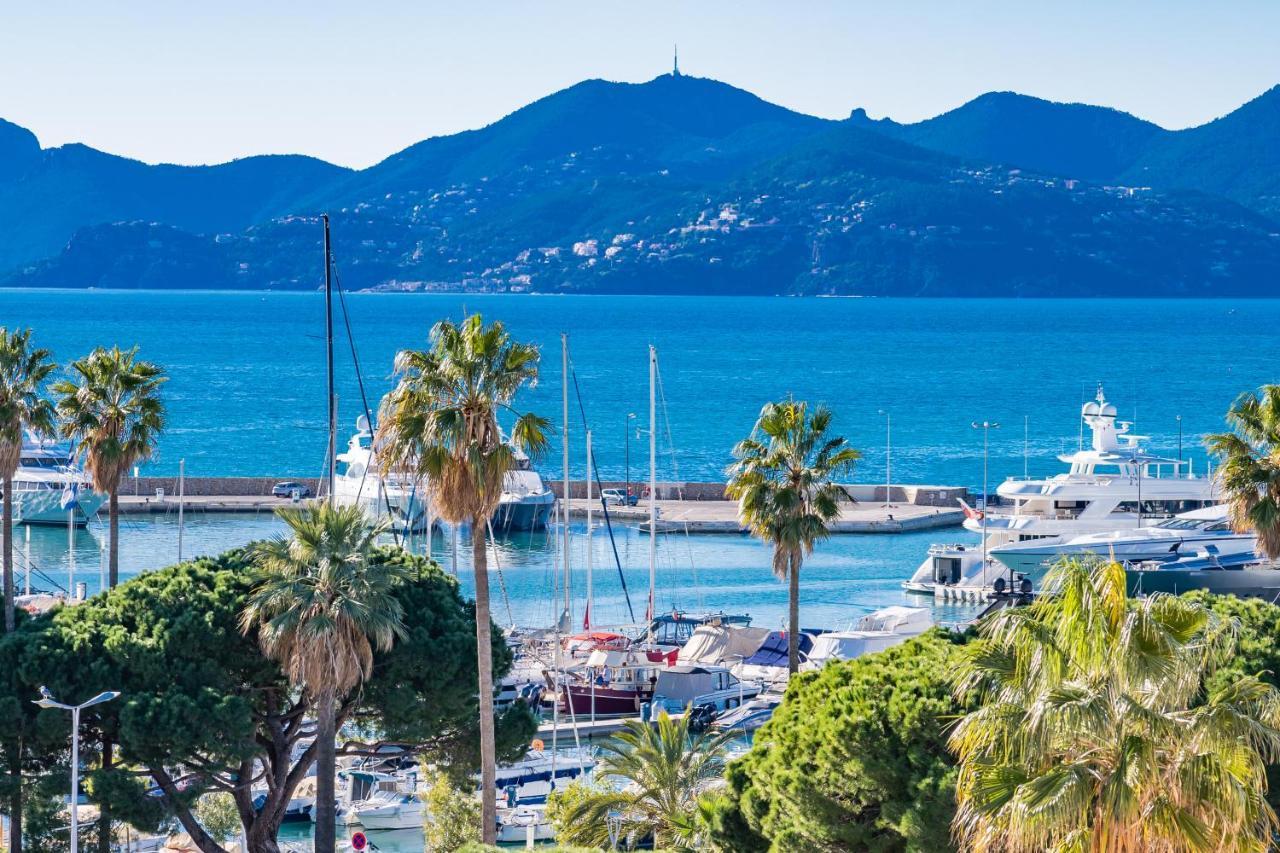 Palm Beach- Free Wifi- Parking- Sea View Cannes Esterno foto