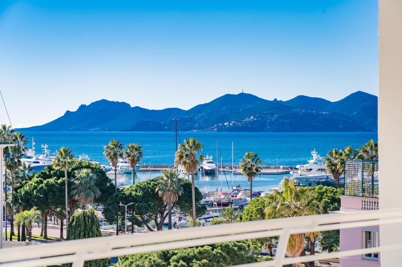Palm Beach- Free Wifi- Parking- Sea View Cannes Esterno foto